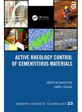 预订 Active Rheology Control of Cementitious Materials 胶凝材料的主动流变控制: 9781032266916