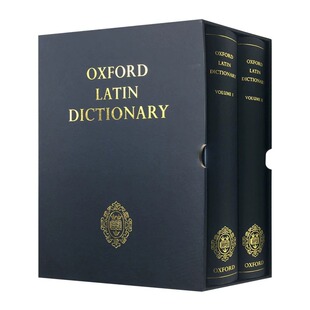 Latin Dictionary 收藏版 现货 大开本 牛津拉丁语词典 英文原版 Oxford 精装