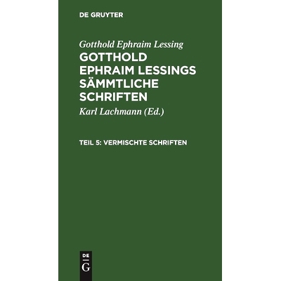 预订 Vermischte Schriften T. 5 Gelvs: 9783112462393