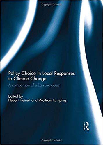 【预售】Policy Choice in Local Responses to Climate Change