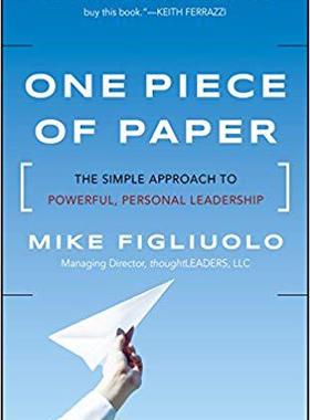 【预售】One Piece Of Paper: The Simple Appro...