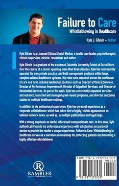 [预订]Failure to Care: Whistleblowing in Healthcare 9781737270539