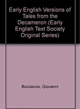 【预订】Early Eng Versions Decameron