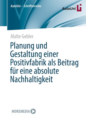 预订 Planung und Gestaltung einer Positivfabrik als Beitrag für eine absolute Nachhaltigkeit