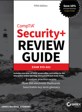 【预订】Comptia Security+ Review Guide