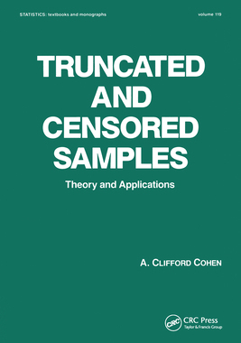 【预订】Truncated and Censored Samples 9780367580018