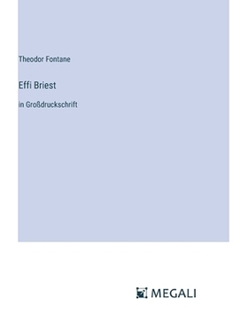 预订 Effi Briest: in Großdruckschrift: 9783387042153