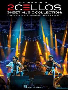 Music from 预订 Sheet for Cellos Score Collection 2cellos In2ition Celloverse Selections Two