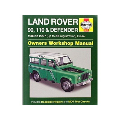 [预订]Land Rover 90, 110 & Defender Diesel (83 - 07) Haynes Repair Manual 9780857339669