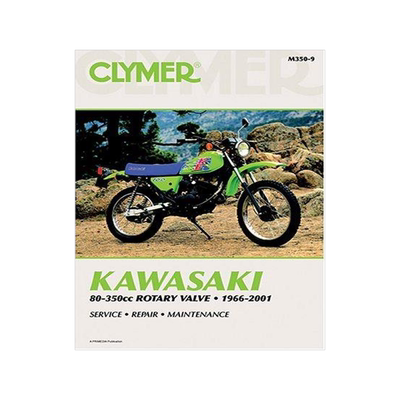 [预订]Clymer Kawasaki 80-3500cc Rotary Valve 1996-2001 9780892878208