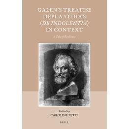 预订 Galen’s Treatise Περὶ Ἀλυπίας ( De indolentia ) in Context