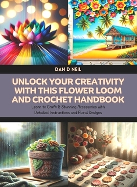 预订 Unlock Your Creativity with this Flower Loom and Crochet Handbook: Learn to Craft 8 Stunning Accessories with Detai