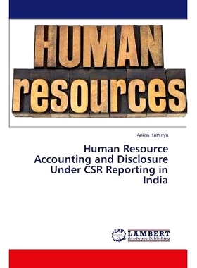 预订 Human Resource Accounting and Disclosure Under CSR Reporting in India: 9783659697425