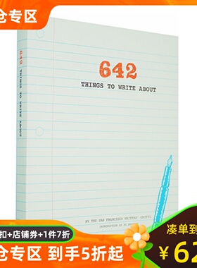 642件可写的事：停不下来的创意冒险 英文原版 手帐 笔记本 642 Things to Write about (Guided Journal, Creative Writing)