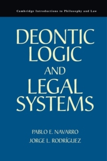 【预订】Deontic Logic and Legal Systems 9780521139908