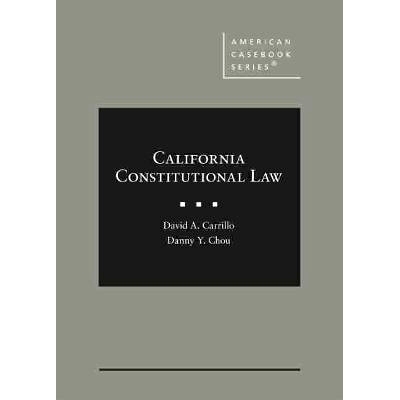 预订 California Constitutional Law: 9781642429695