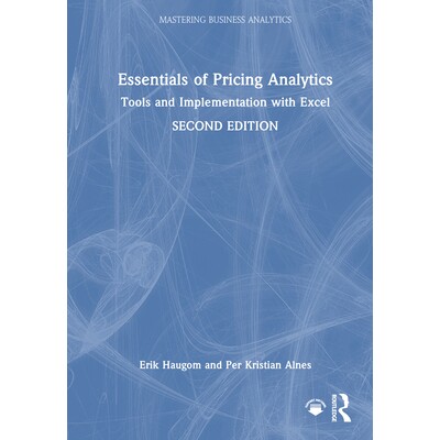 预订 Essentials of Pricing Analytics Tools and Implementation with Excel 定价分析精要：基于 Excel 的工具与应用实践 第2版
