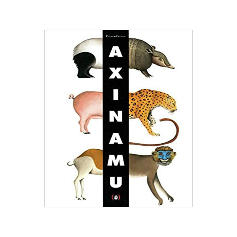 法国无字绘本Axinamu动物翻翻书