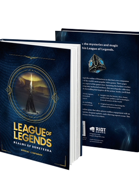 现货 英文原版 英雄联盟符文之地 设定集 卢恩特拉王国  百科全书 League of Legends: Realms of Runeterra (Official Companion)