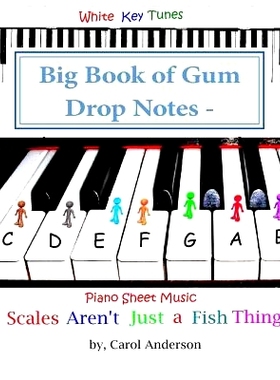 预订 Big Book of Gum Drop Notes - Pre-twinkle Level Piano Sheet Music: Scales Aren’t Just a Fish Thing - Igniting Sleep
