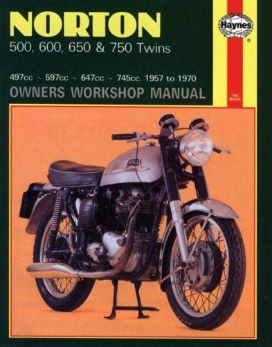 [预订]Norton 500, 600, 650 & 750 Twins (57 - 70) Haynes Repair Manual 9780856961878