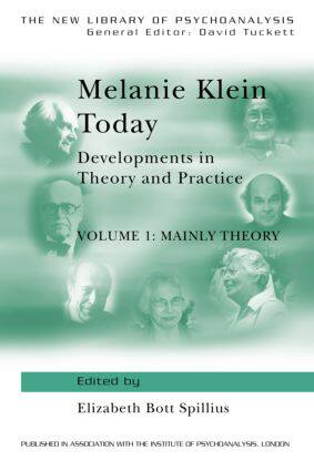 【预订】Melanie Klein Today, Volume 1: Mainly Theory