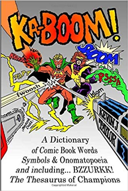 【预售】ka-boom!a dictionary of comic book w.