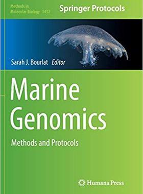 【预售】Marine Genomics: Methods and Protoco...