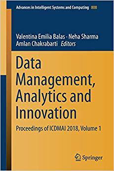 【预售】Data Management, Analytics and Innov...