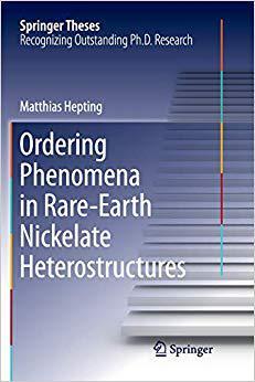 【预售】Ordering Phenomena in Rare-Earth Nic...