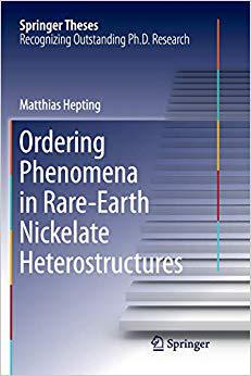 【预售】Ordering Phenomena in Rare-Earth Nic...