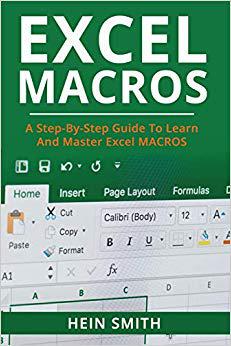 【预售】Excel Macros: A Step-By-Step Guide t...