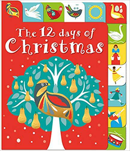 【预售】the 12 days of christmas: a lift-the.
