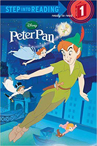 【预售】peter pan step into reading (disney .