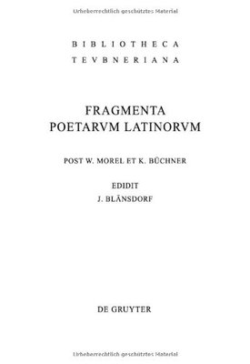 【预订】Fragmenta poetarum Latinorum epicorum et lyricorum 9783110209150