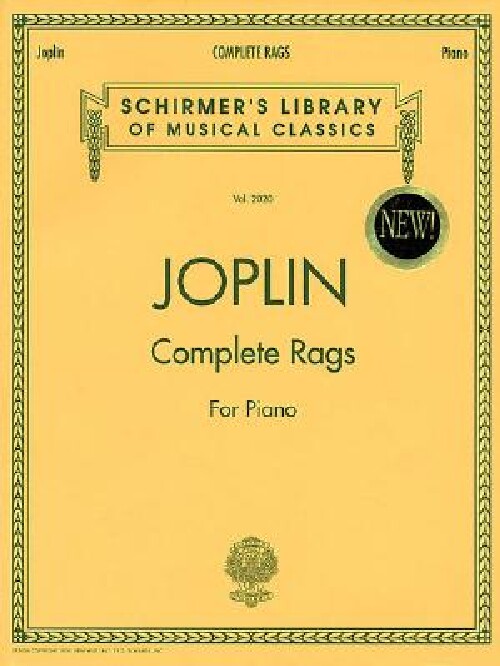 【预售】Joplin - Complete Rags for Piano: Schirmer Library of Classics Volume 2020 Piano Solo