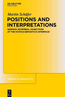【预订】Positions and Interpretations 9783110485363