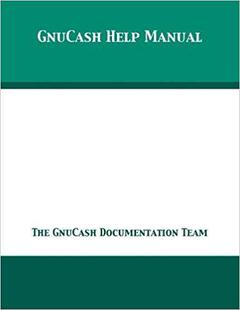 【预售】Gnucash Help Manual