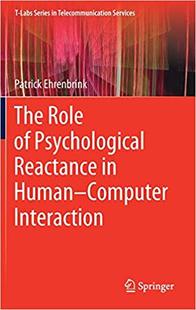 Psychological 预售 Role Computer Interaction Reactance The Human