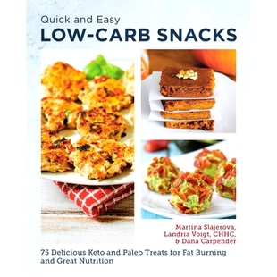 Snacks Fat Quick Carb Easy Burning for Delicious Great Paleo Low Treats and 预订 Nutrition Keto