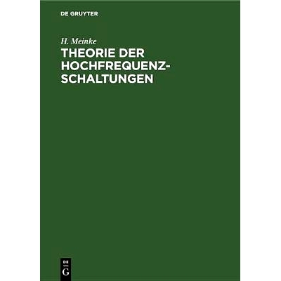 预订 Theorie der Hochfrequenz-Schaltungen: 9783486777222