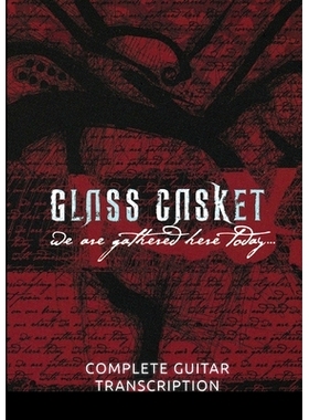 预订 Glass Casket Full Guitar Transcription: 9781678048051