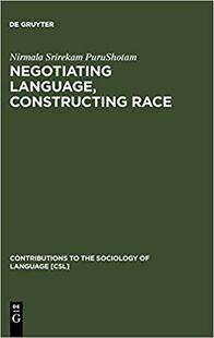 Race 9783110156799 Constructing Language 预订 Negotiating