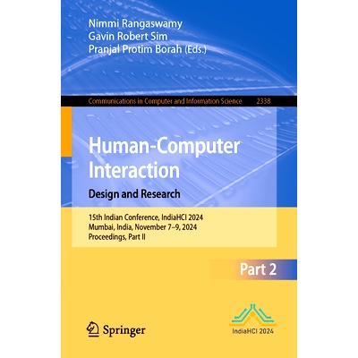 15th Indian Conference, IndiaHCI 2024, M