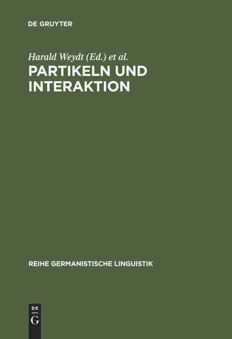 【预订】Partikeln und Interaktion 9783484310445