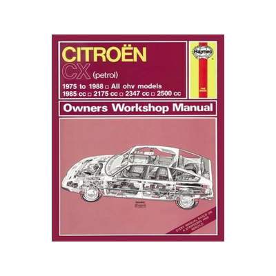 [预订]Citroen CX Petrol (75 - 88) Haynes Repair Manual 9780857336040
