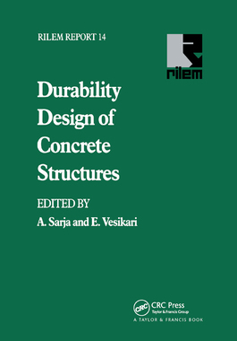 【预订】Durability Design of Concrete Structures