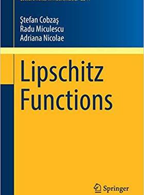 【预售】Lipschitz Functions