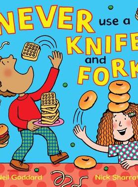 【预订】Never Use a Knife and Fork