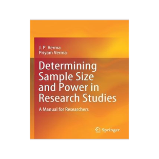 [预订]Determining Sample Size and Power in Research Studies 9789811552069
